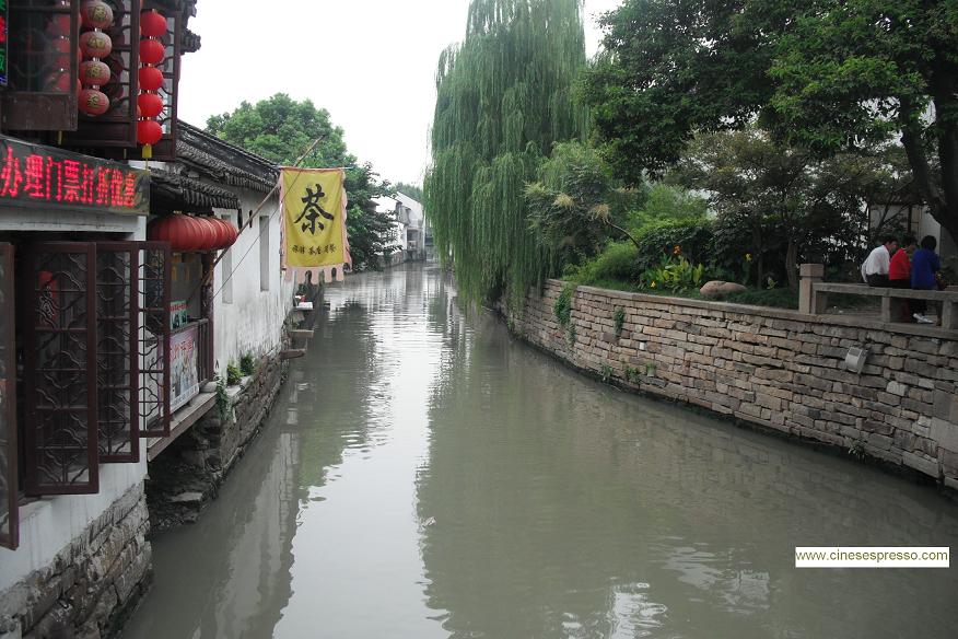canale di Suzhou la città sull'acqua